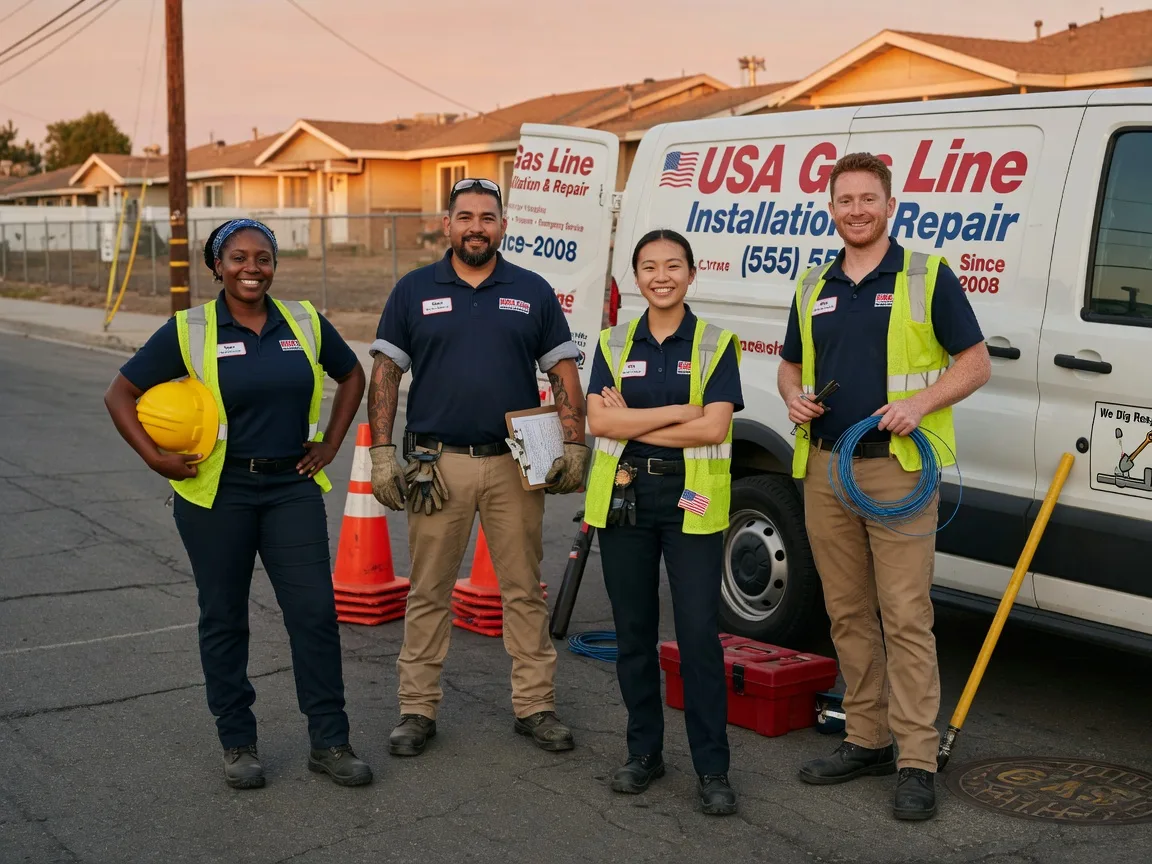 Gas Line Installation company in Locustdale, PA